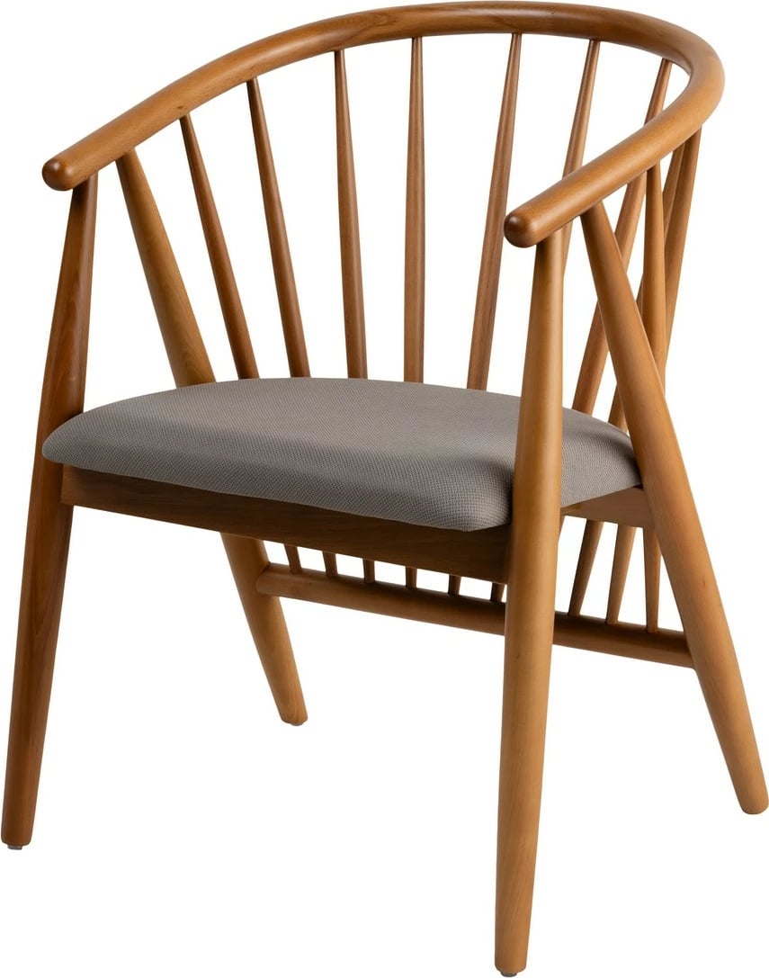 Karrige druri Nordure, ngjyrë lisi dhe gri, Doris