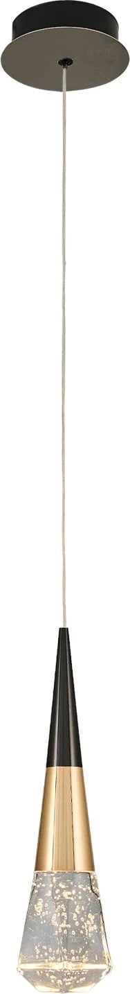 Llambë tavani Opviq, platin e zezë, 2817-1A