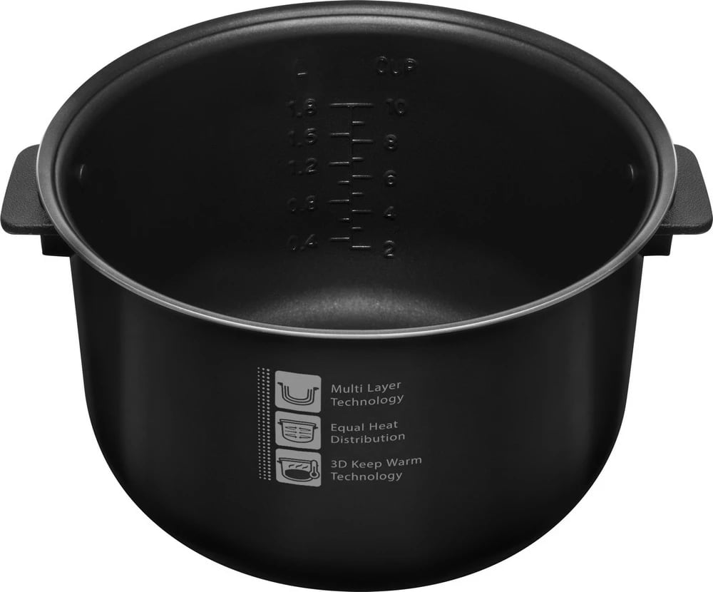Tenxhere speciale për gatimin e orizit Sencor SRM 1890SS, 700 W, 1.8 l, e argjendtë