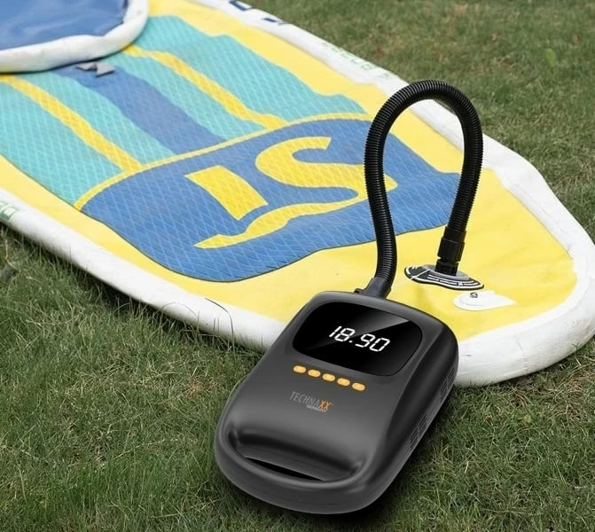 Pompë ajri elektrike TECHNAXX TX-266, 7500 mAh, e zezë