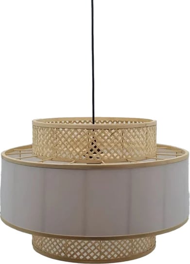 Dritë tavani Certy Inart E27 bambu ngjyrë natyrale D50χ33cm