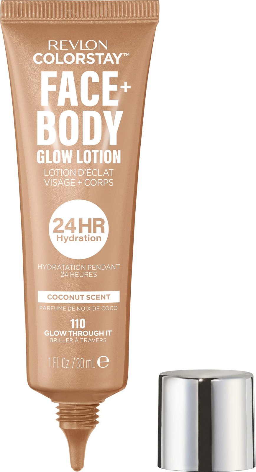 Face & Body Glow Lotion Revlon ColorStay, Glow Through It (110)