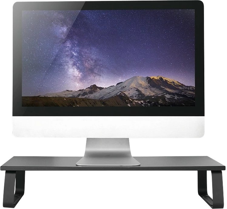 Bazë tavoline për monitor ose laptop LogiLink BP0065, çelik, e zezë