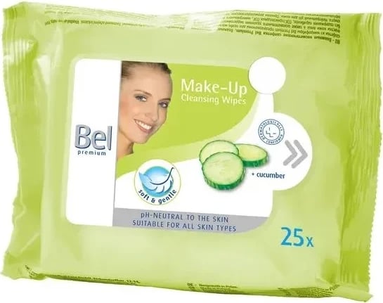 Disqe të lagura për largimin e grimit Bel, uniseks, 60 copë