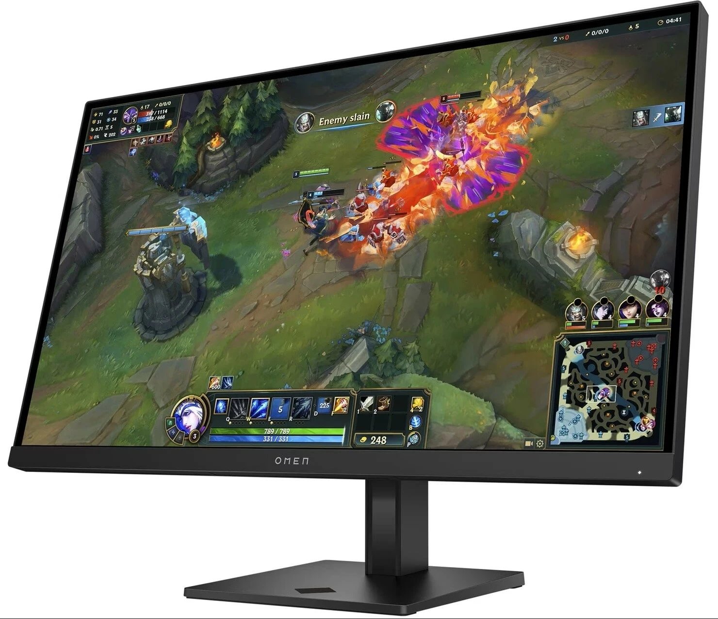 Monitor HP OMEN 27q G2, 27 inch, QHD, 180Hz, IPS, i zi