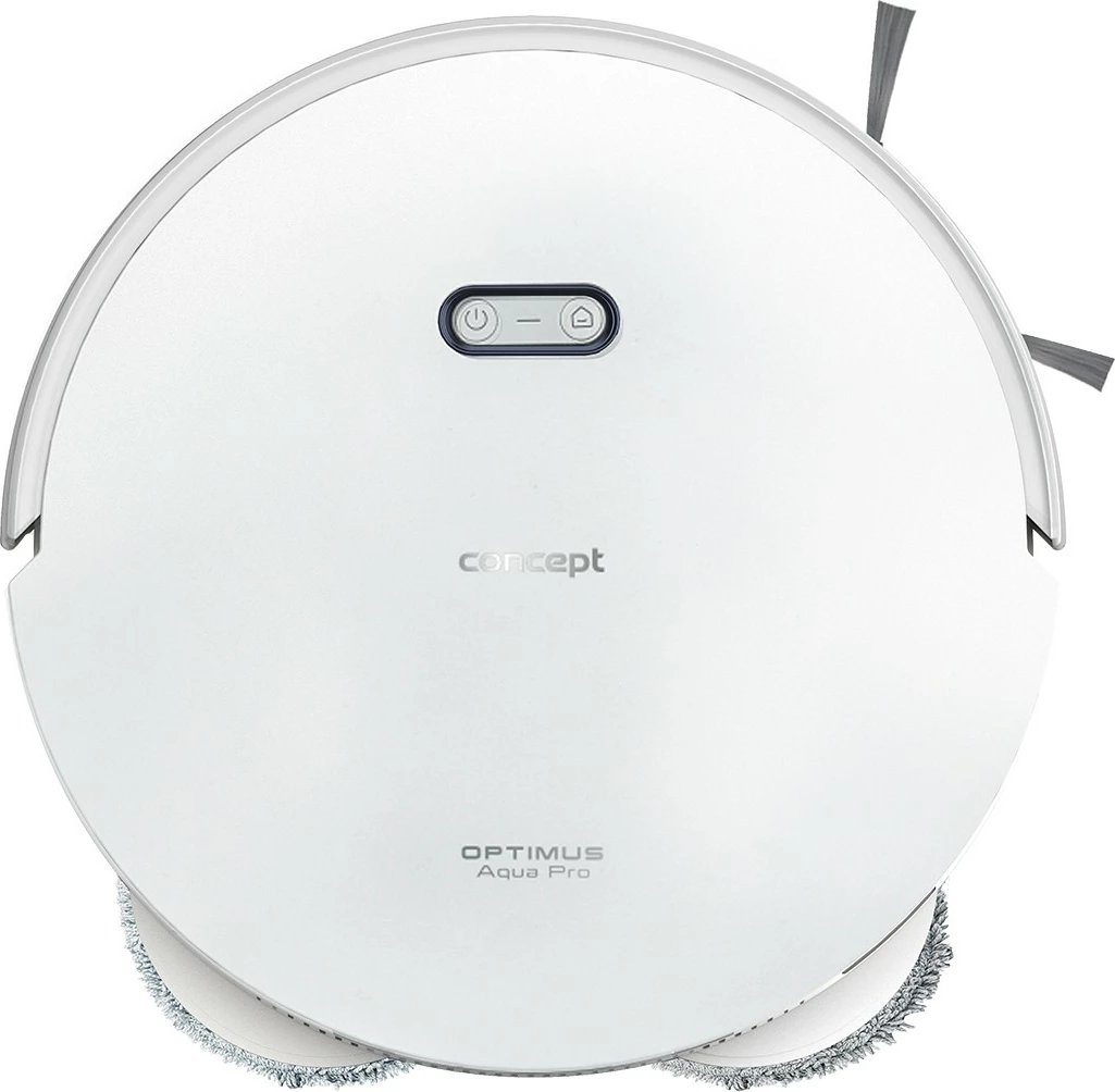 Robot fshesë-mop 2-në-1 Concept VR4050, 5000 Pa, bateri 270 min, rezervuar 300 ml, laser 3D, i bardhë