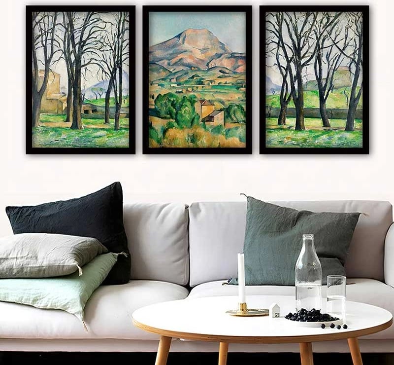 Pikturë dekorative me kornizë (3 copë), Wallity, 3SC_UN383108 _3545