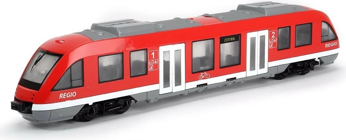 Tramvaj lodër Dickie 203748002, dekorativ, kuq/bardhë