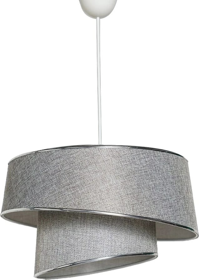 Llambë tavani Opviq, SP188, gri dhe argjend, 20x32cm Llambë tavani Opviq, SP188, gri dhe argjend, 20x32cm