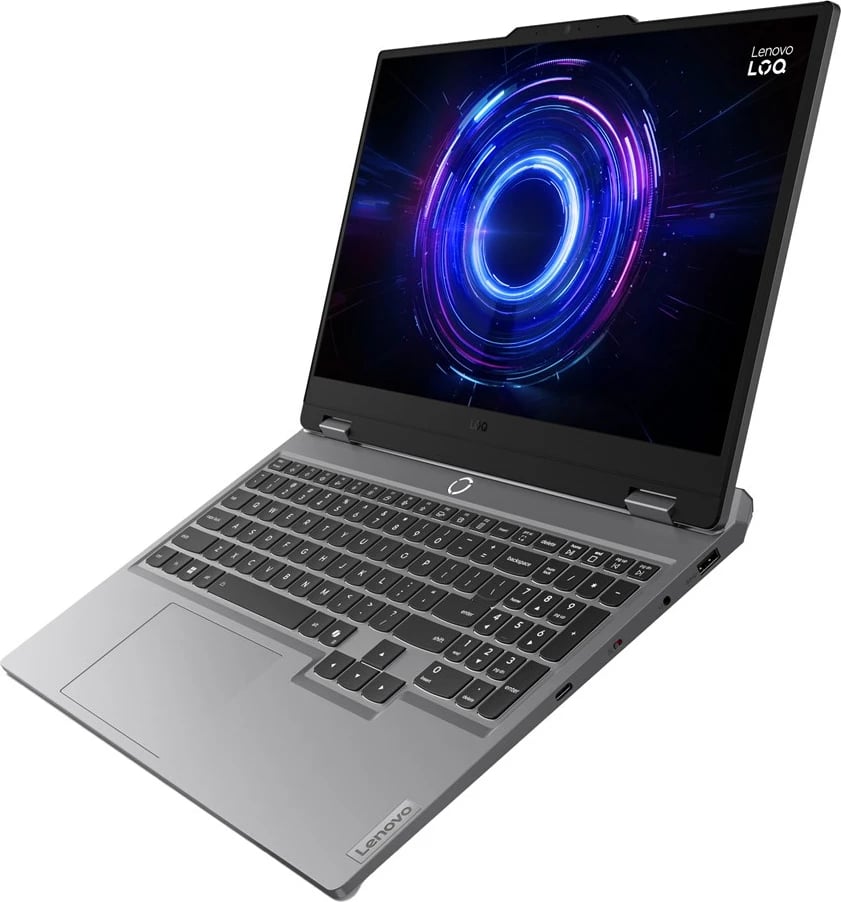 Laptop Lenovo LOQ 15IRX10, 15.6", Intel Core i5-13450HX, 32 GB RAM, 512 GB SSD, NVIDIA RTX 4060, Gri