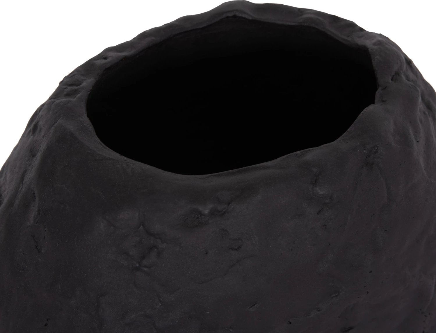 Vazo dekorative tavoline NAMENTIS, terrakotë, ngjyrë e zezë, FH4673.01L, 26.5x16x36.5cm