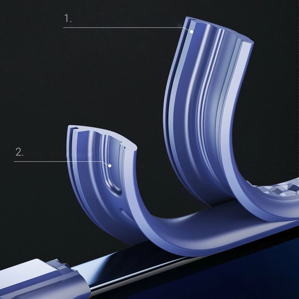 Mbështjellës Joyroom Frigate Series për iPhone 12 Pro Max, JR-BP772, i zi