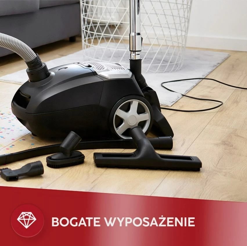 Fshesë me korent MPM MOD-54 me thes, 1.5L, 850W, Blu