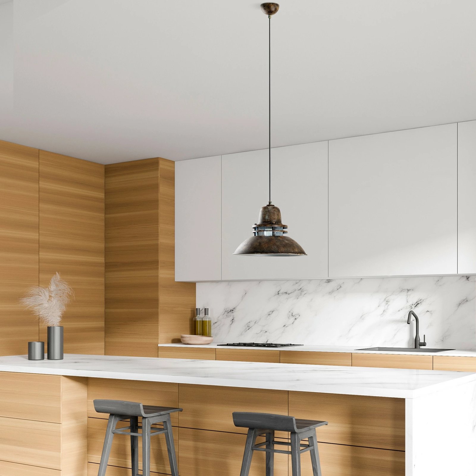 Llambë tavani Opviq, TIBET-3735-RETRO, ngjyrë antike Llambë tavani Opviq, TIBET-3735-RETRO, ngjyrë antike