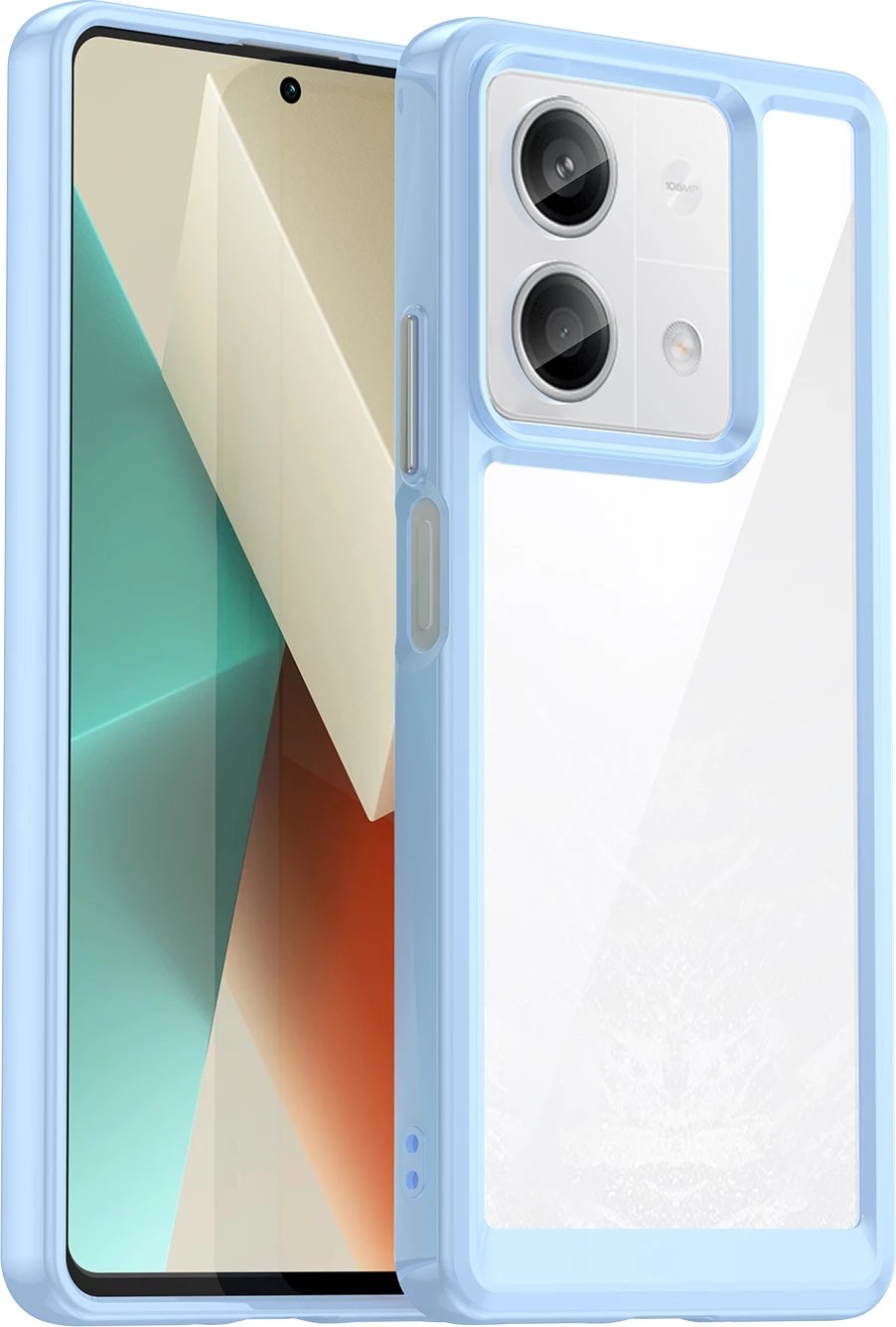 Mbështjellës Hurtel Outer Space Case për Xiaomi Redmi Note 13 5G, kaltër