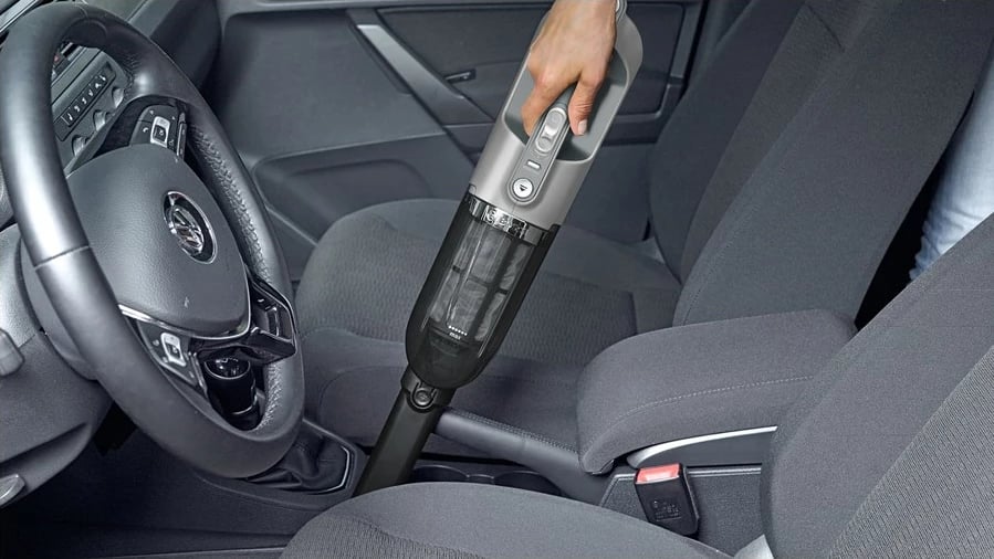 Fshesë me korrent 2-në-1 Bosch Serie 4 BBH3K2801, Pa qese, Argjendtë
