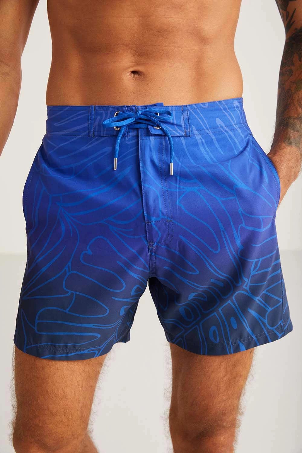 Tanga për not për meshkuj, ngjyrë sax blue, Jumeon Keaton