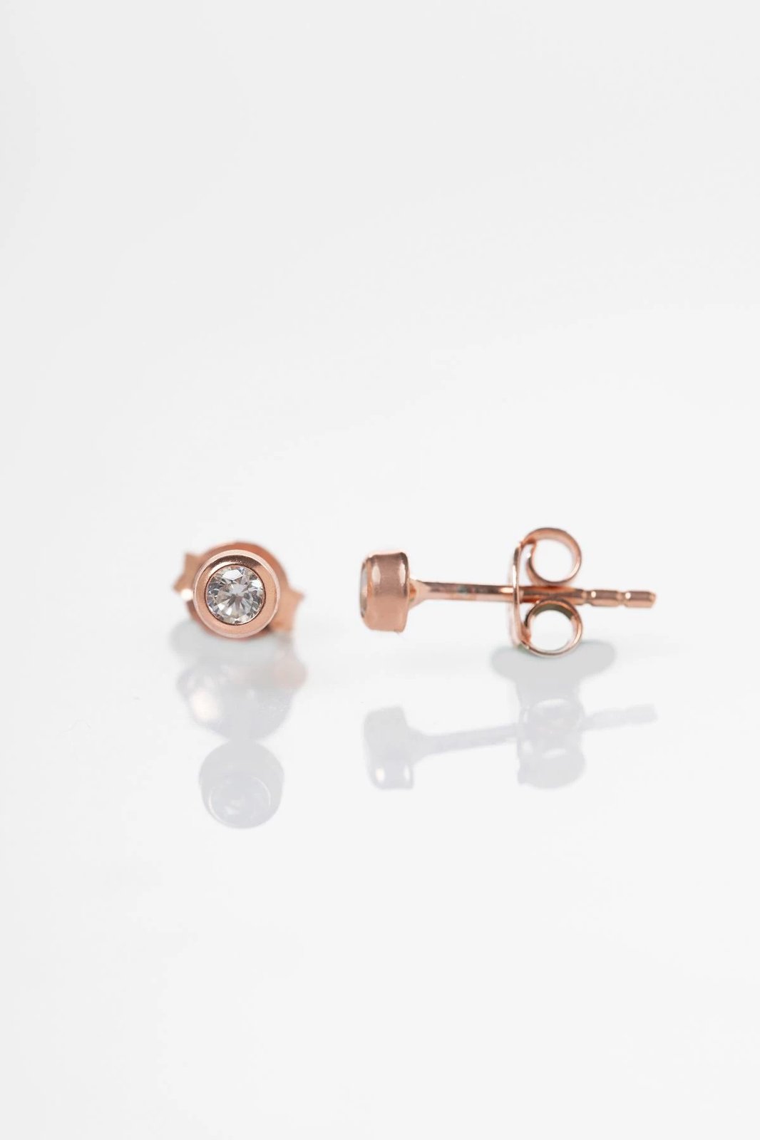 Vathë argjendi, ngjyrë rozë, Elika Silver, ELKMD50598R