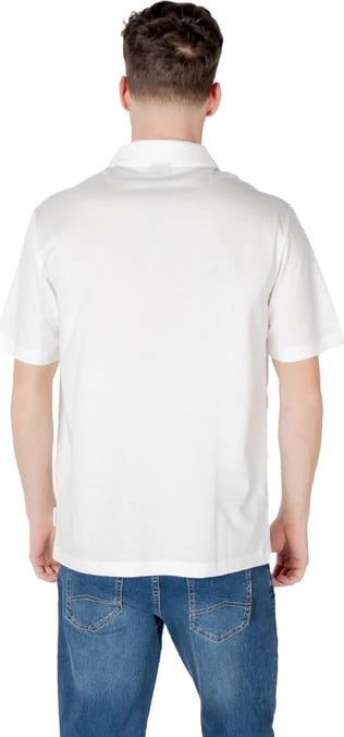 Polo për meshkuj Armani Exchange, e bardhë