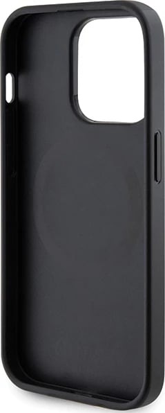 Mbështjellës Guess GUHMP14XPSAHMCK për iPhone 14 Pro Max 6.7", Saffiano MagSafe, zi Mbështjellës Guess GUHMP14XPSAHMCK për iPhone 14 Pro Max 6.7", Saffiano MagSafe, zi