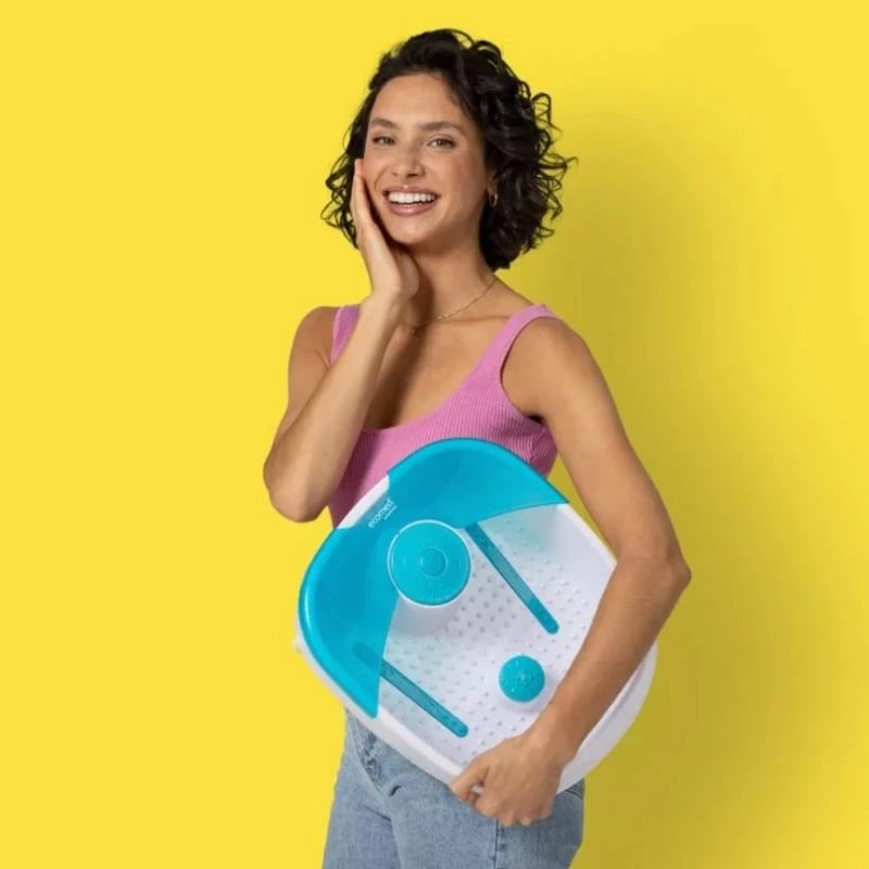 Spa këmbësh Medisana, bardhë/kaltër