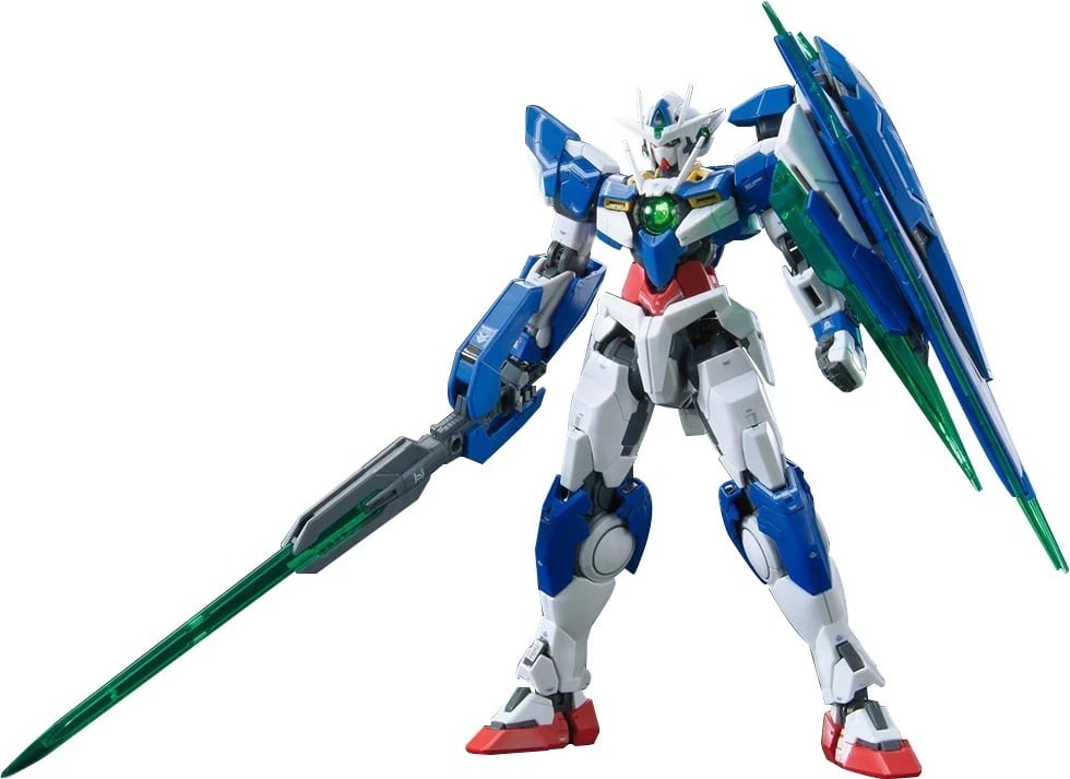 Model Bandai OO QANT, RG 1/144, blu