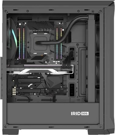 Kasë Genesis Irid 505F, e zezë Kasë Genesis Irid 505F, e zezë