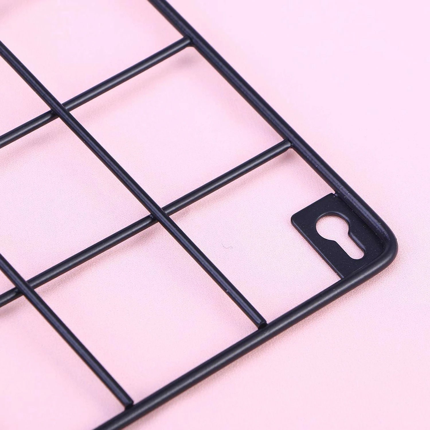 Aksesor dekorativ metalik për mur, Wallity, WR004, i zi, 60x60x3cm Aksesor dekorativ metalik për mur, Wallity, WR004, i zi, 60x60x3cm