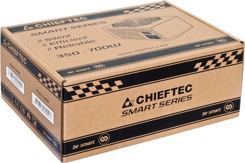 Burimi i Energjisë për Kompjuter Chieftec Smart GPS-700A8, 700 W, PS/2, i Zi