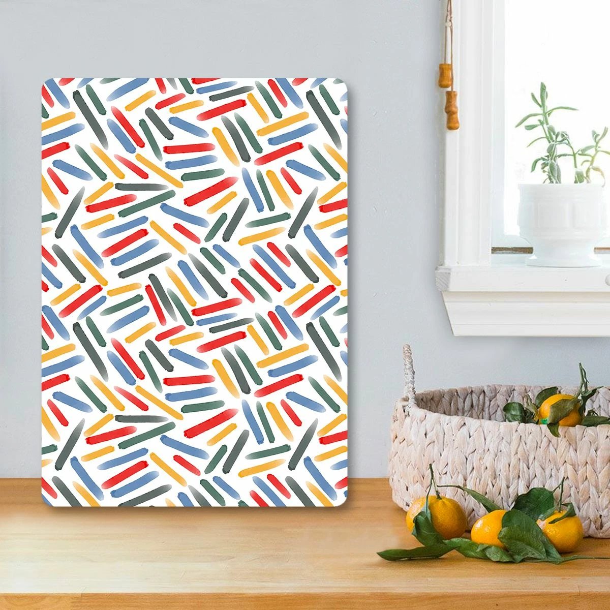 Dërrasë prerëse Hermia, xham i temperuar, shumëngjyrëshe, Ckt80-3040, 30x40cm Dërrasë prerëse Hermia, xham i temperuar, shumëngjyrëshe, Ckt80-3040, 30x40cm