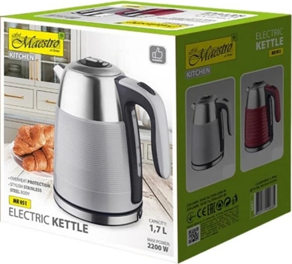 Vluese uji Maestro MR051, 1.7L, 2200W, hiri 