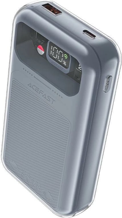 Powerbank Acefast Sparkling Series M2, 20000mAh, 30W, i gjelbër