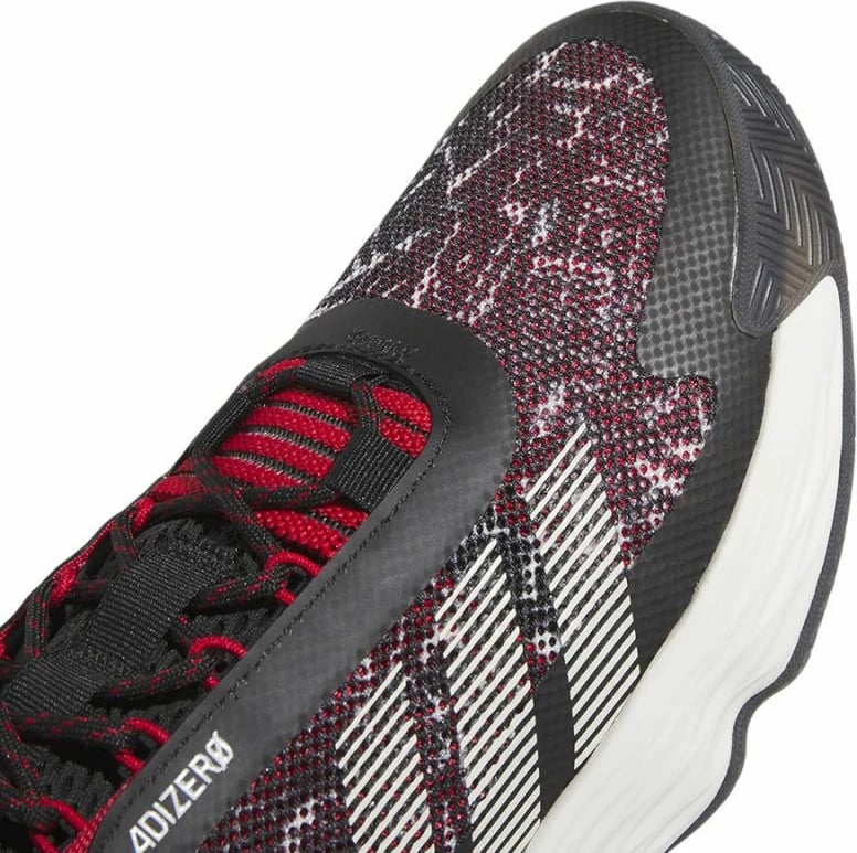 Atlete për basketboll adidas Adizero Select, të zeza dhe të kuqe