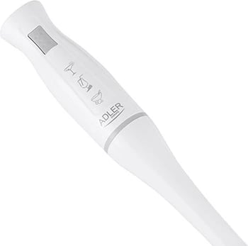 Blender dore, Adler AD 4622, 200W/300W, 14240 RPM, tehe inoksi, bosht i shkëputshëm, e bardhë