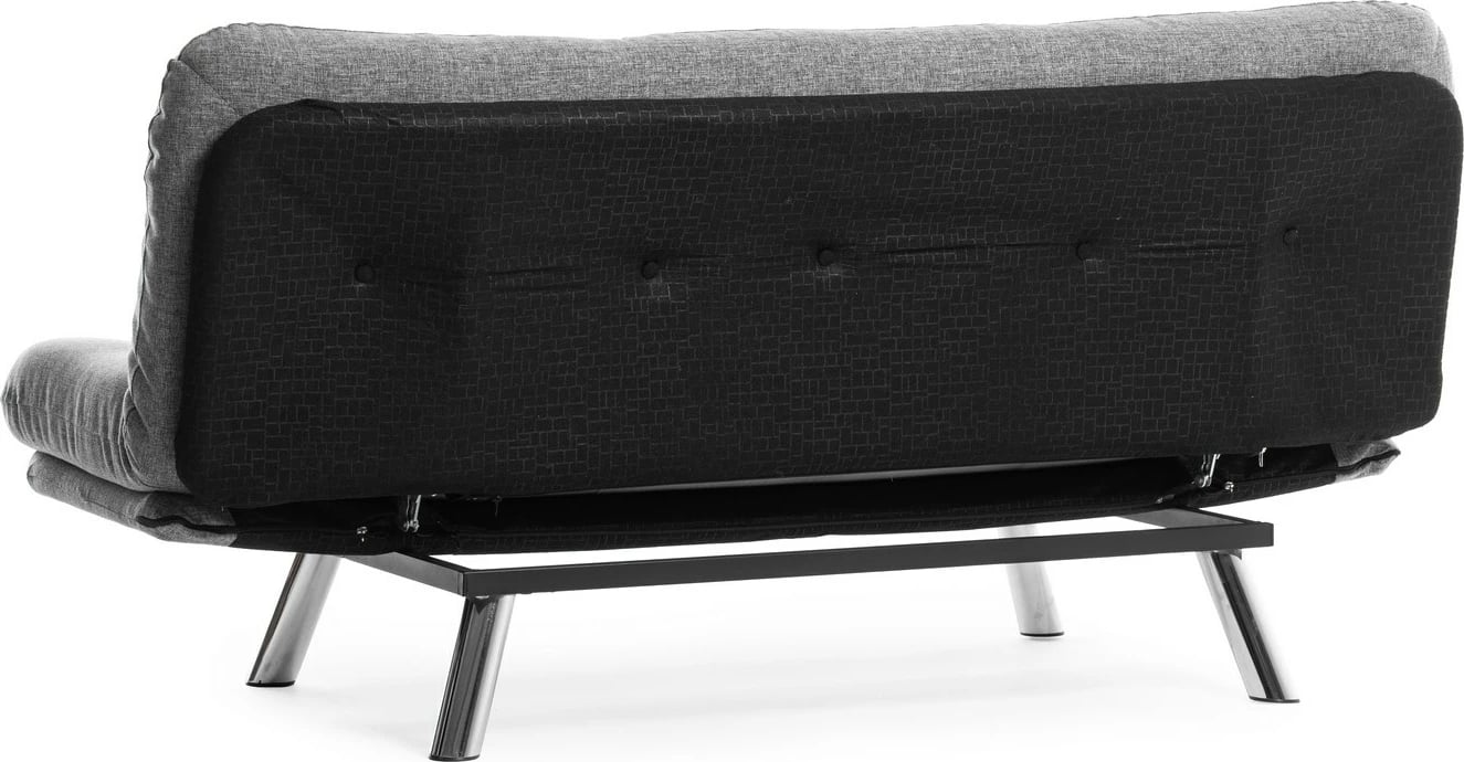 Krevat-sofa treshe, Atelier del Sofa, Misa Small, ngjyrë gri e çelët