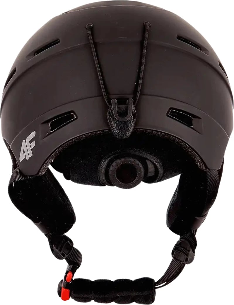 Helmetë skijimi për fëmijë 4F, e zezë