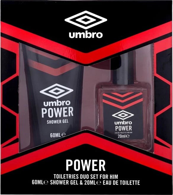 Set Eau de Toilette dhe Shower Gel për meshkuj UMBRO 20ml + 60ml