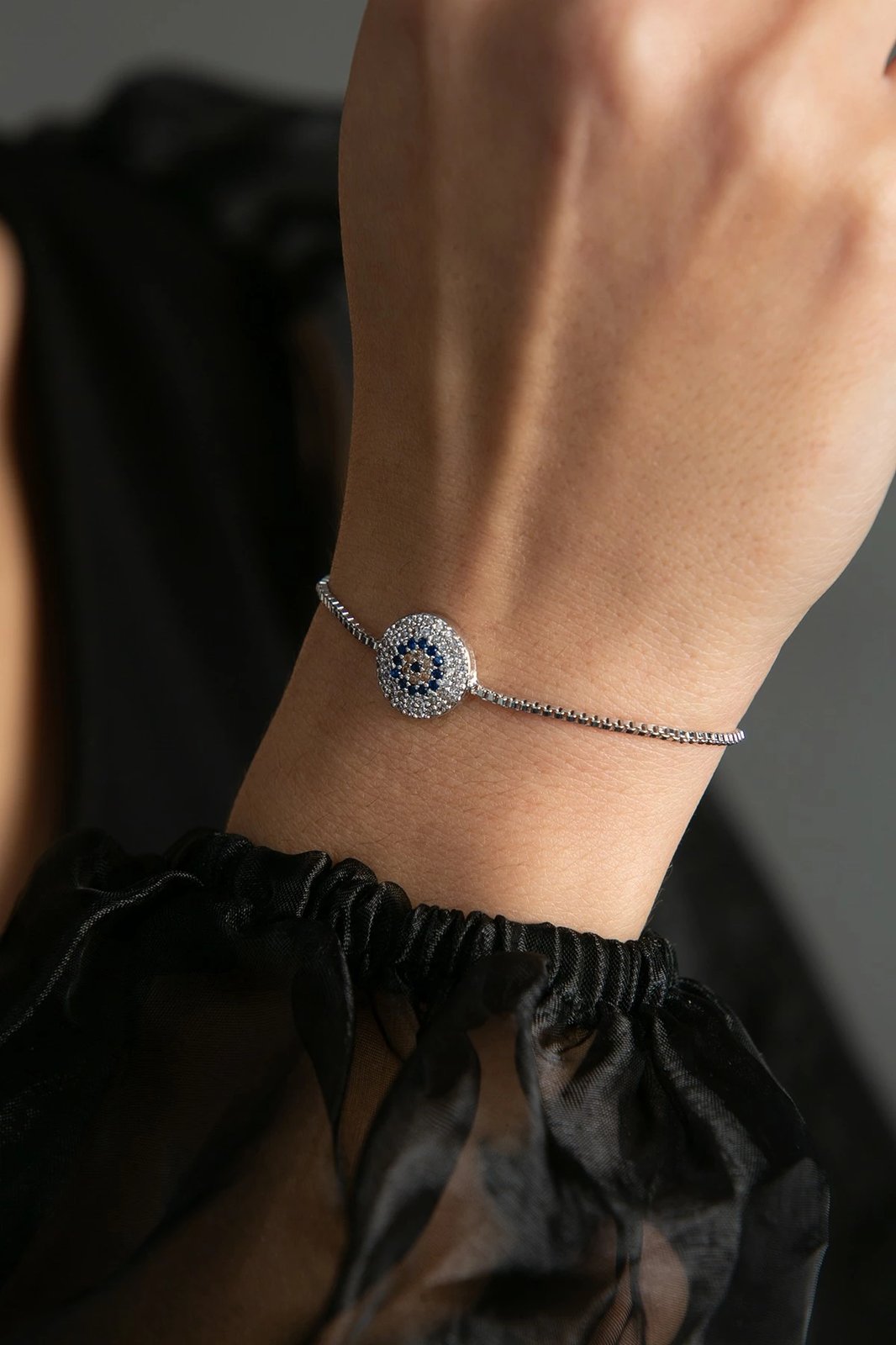 Byzylyk metalik Elika, CBL9484, ngjyrë argjendi