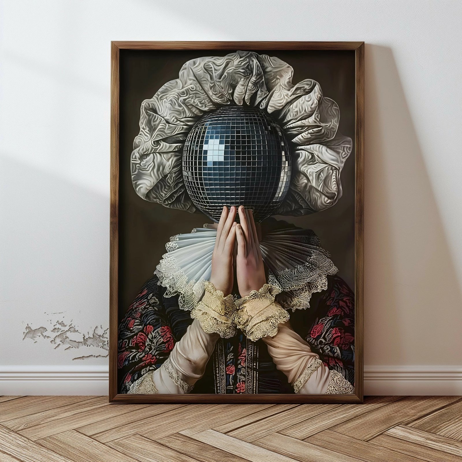 Pikturë dekorative me kornizë MDF, shumëngjyrëshe, GE130-L