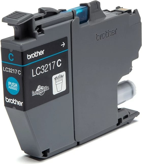 Toner Brother LC3217C cyan, origjinal, 550 faqe
