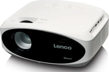 Projektor Lenco LPJ-900WH, Full HD 1080p, Bluetooth, bardhë/zi