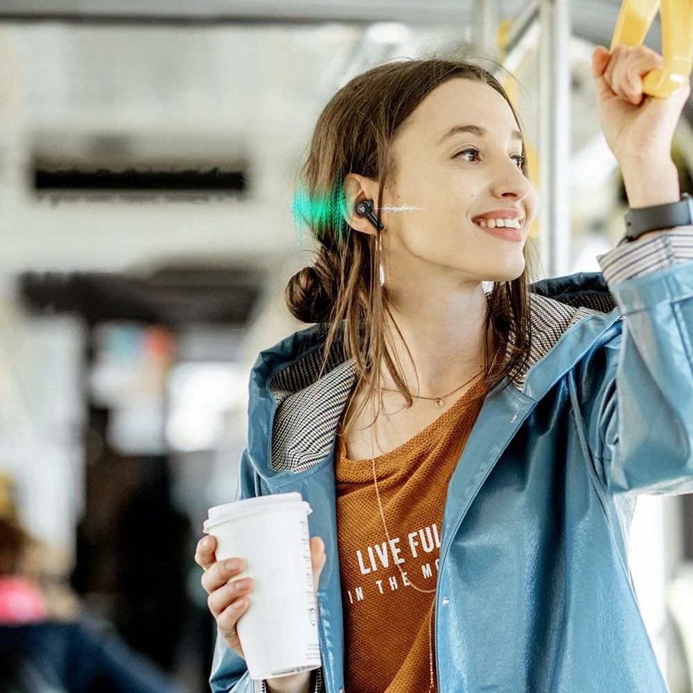 Kufje TWS Tronsmart Apollo Air +, Bluetooth 5.2, ANC, IP45, të zeza