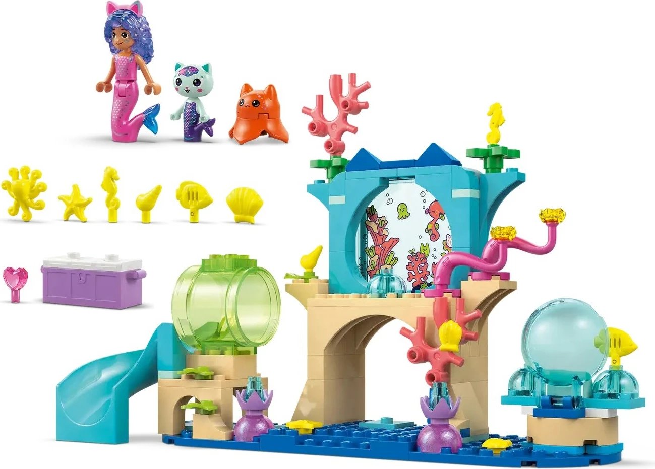 Set LEGO Gabby’s Dollhouse Mermaid Gabby's Aquarium Adventure 11204, 103 pjesë