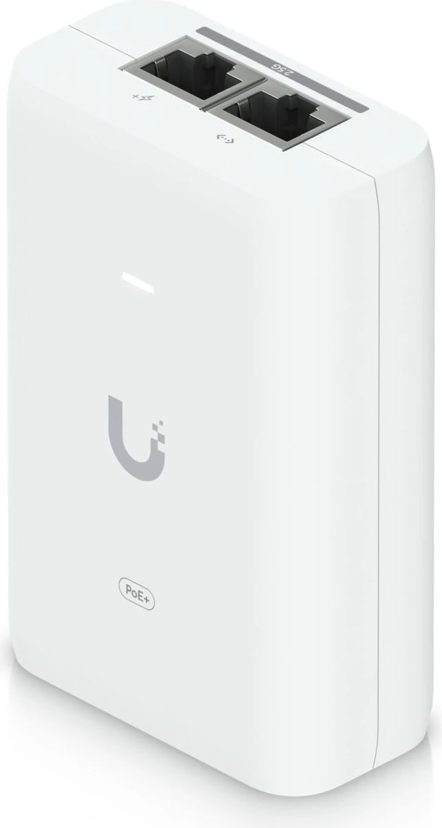Injektor PoE+ Ubiquiti UACC-POE+-2.5G, 48VDC, 30W, 2.5GbE, i bardhë