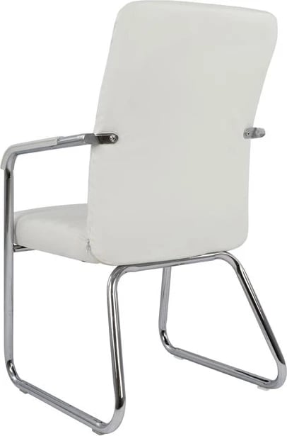 Karrige konferencash FH1021.02 e bardhë 55,5x67,5x94 cm, set prej 4 copash