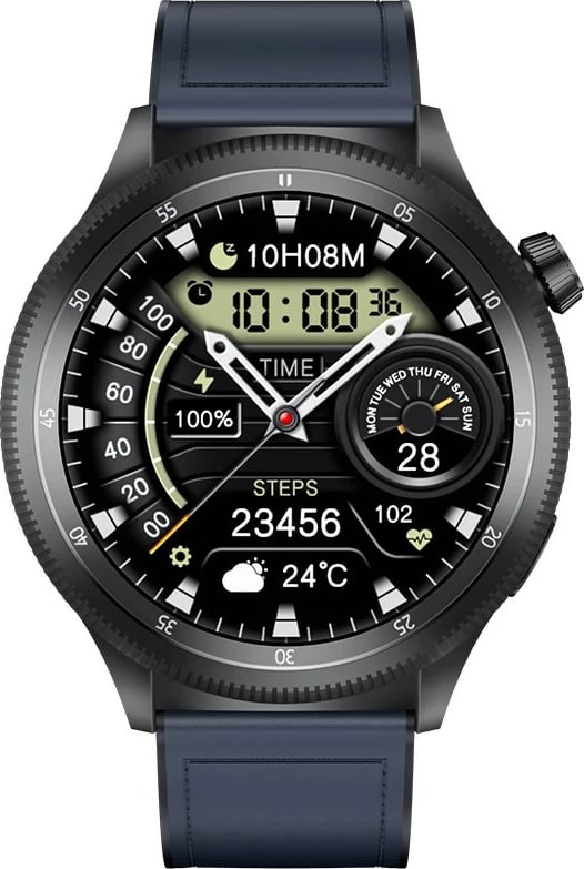 Smartwatch Kumi Gear GT3, 1.43 inç, 300 mAh, Gri