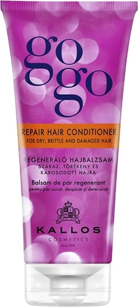 Balsam flokësh Kallos GoGo Repair për femra, 200ml