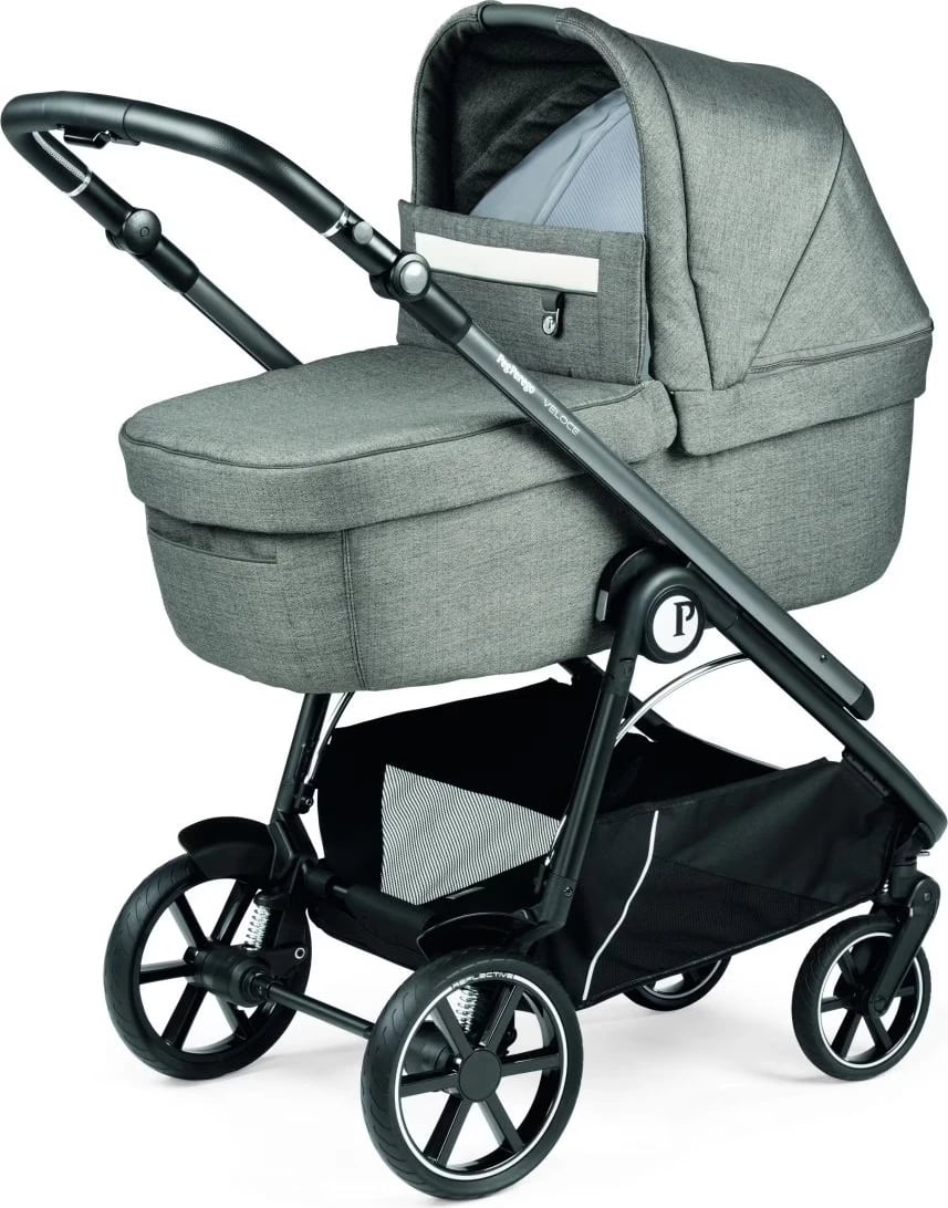 Peg perego pushchair veloce lounge modular 3 in 1 city grey