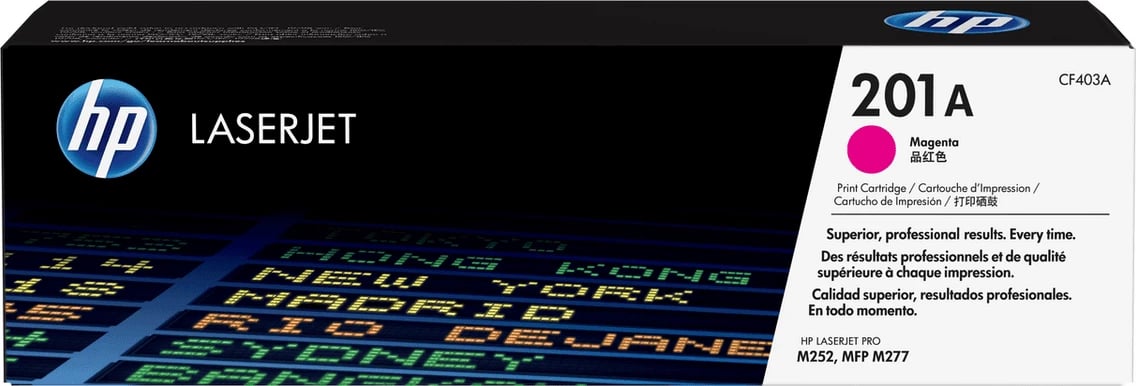 Toner, HP, 201A CF403A, 1330 faqe, standard, magenta