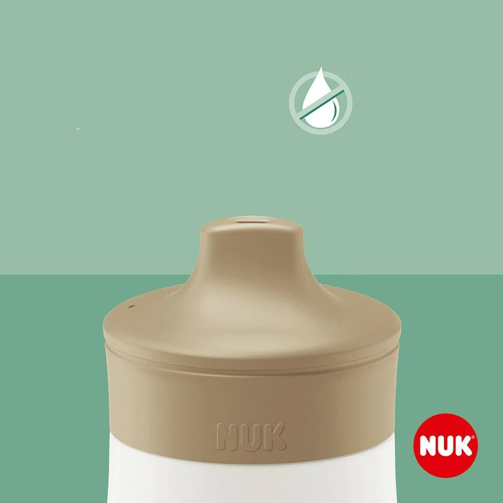 Shishe sippy për bebe, NUK Mini-Me PP Sip, 300 ml, pa BPA, 9m+, jeshile